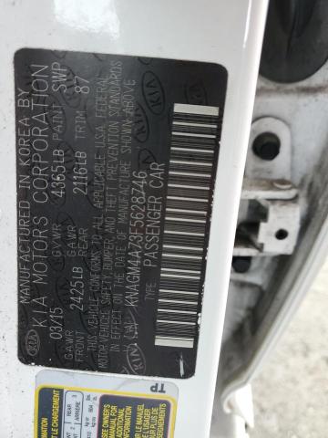 2015 KIA OPTIMA LX - KNAGM4A73F5628746