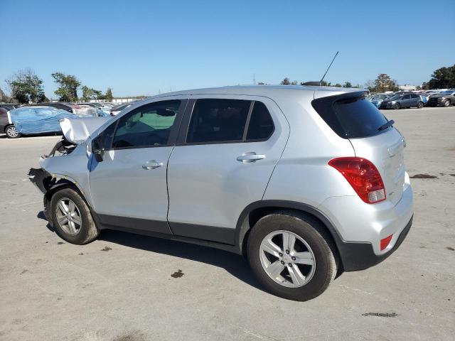 CHEVROLET TRAX LS 2020 silver  gas KL7CJKSB7LB337632 photo #3