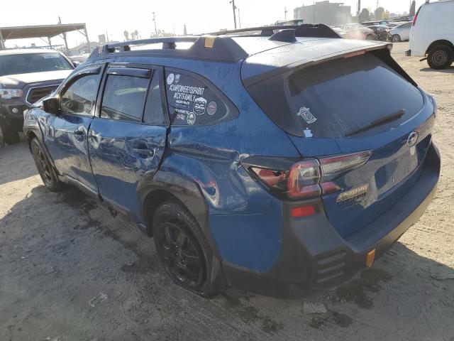 SUBARU OUTBACK WI 2022 blue  gas 4S4BTGUD5N3111876 photo #3