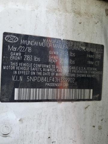 VIN 5NPD84LF4JH339902 2018 HYUNDAI ELANTRA no.12