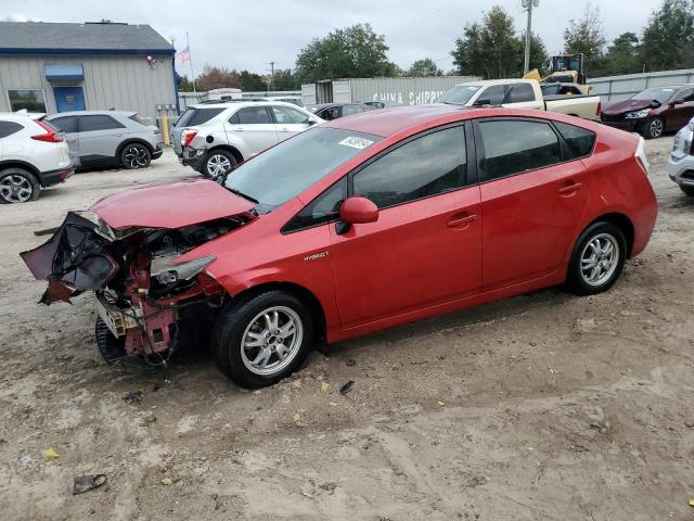 TOYOTA PRIUS 2011 red  hybrid engine JTDKN3DU3B1397239 photo #1