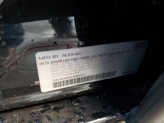 2020 AUDI A8 L WAU8EAF82LN004241