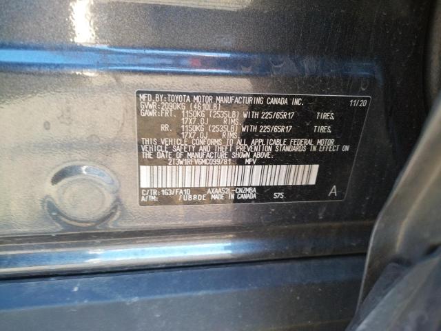 2021 TOYOTA RAV4 XLE - 2T3W1RFV6MC099781