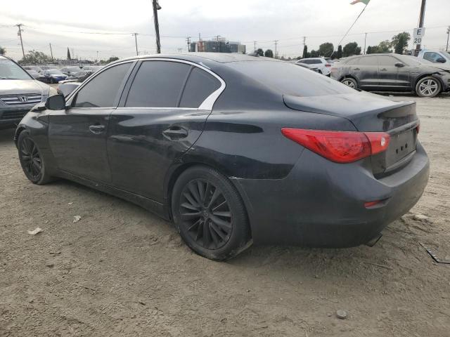 INFINITI Q50 PREMIU 2017 black  gas JN1EV7AP9HM736924 photo #3