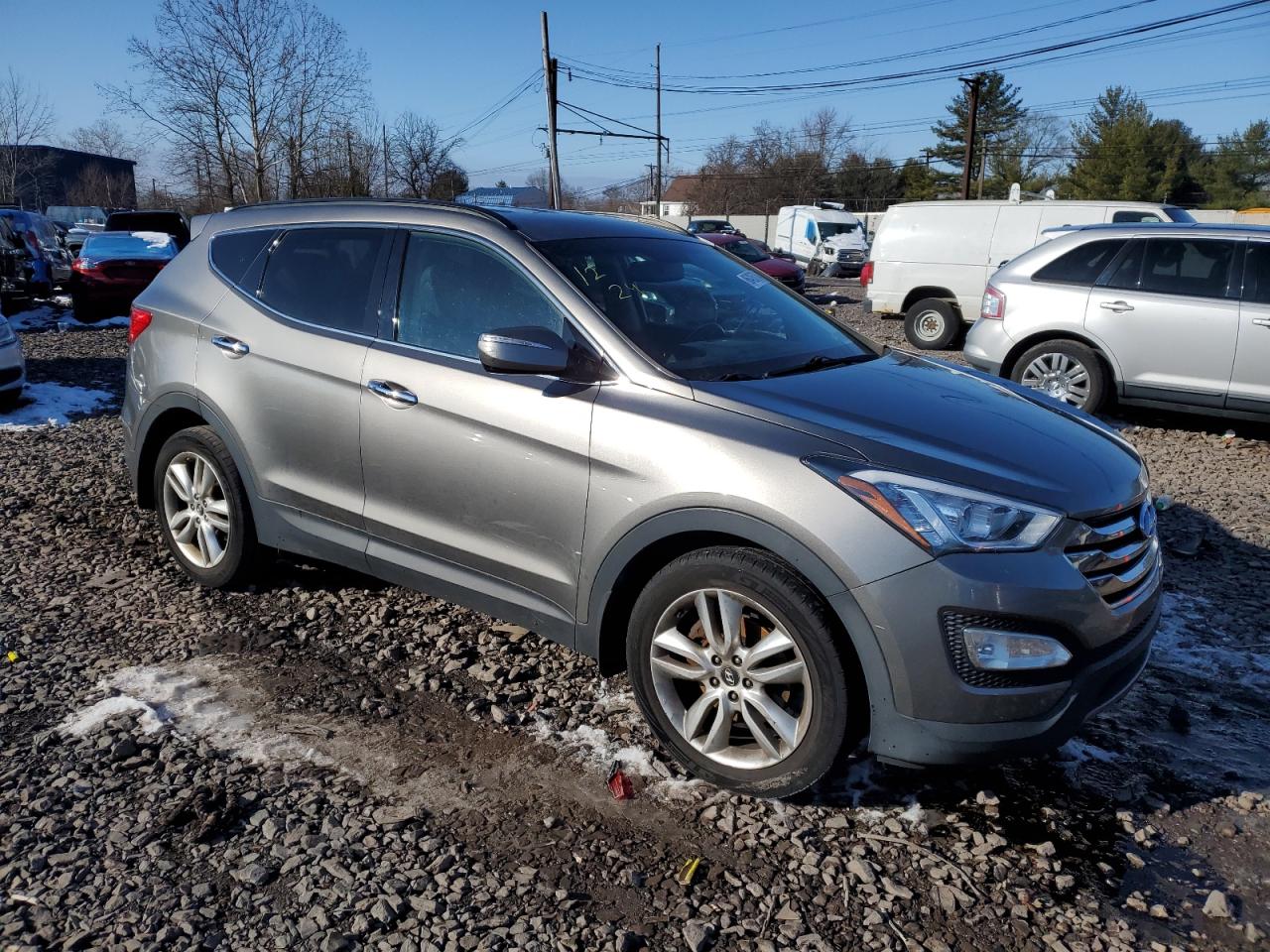 Lot #3037270541 2013 HYUNDAI SANTA FE S