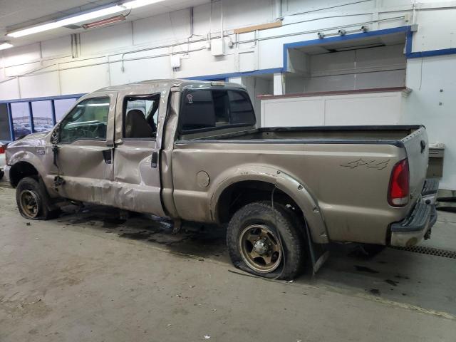 FORD F350 SRW S 2004 gold  diesel 1FTSW31PX4EB44166 photo #3