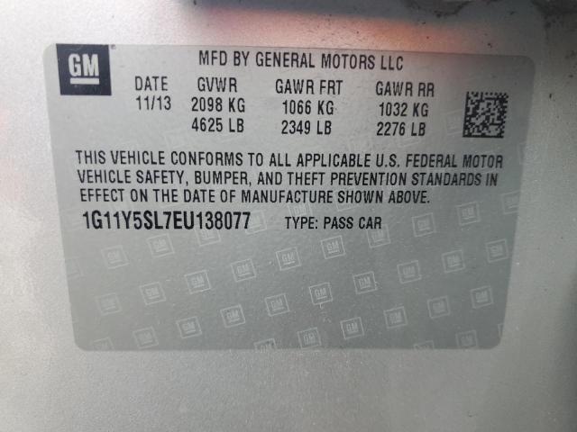 VIN 1G11Y5SL7EU138077 2014 CHEVROLET IMPALA no.13