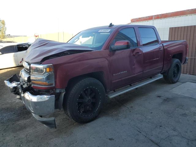 CHEVROLET SILVERADO 2018 red  gas 3GCUKREH4JG144226 photo #1