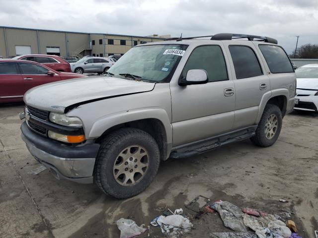 CHEVROLET TAHOE K150 2004 silver 4dr spor flexible fuel 1GNEK13Z44R300911 photo #1