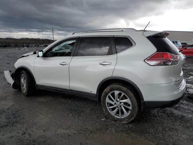 NISSAN ROGUE S 2015 white  gas 5N1AT2MV5FC858919 photo #3