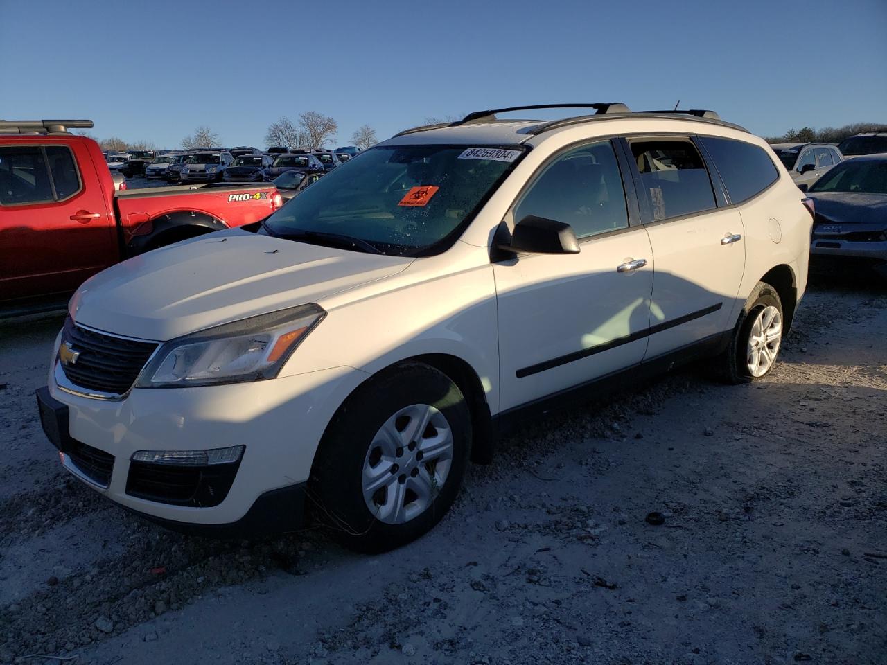 Lot #3028381810 2014 CHEVROLET TRAVERSE L