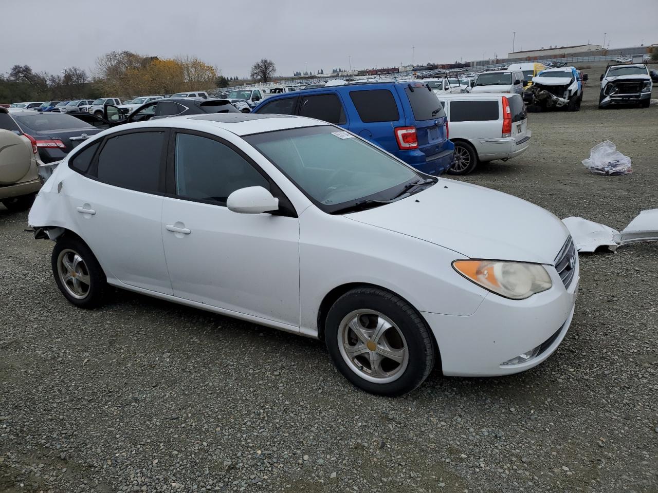 Lot #3033349809 2007 HYUNDAI ELANTRA GL