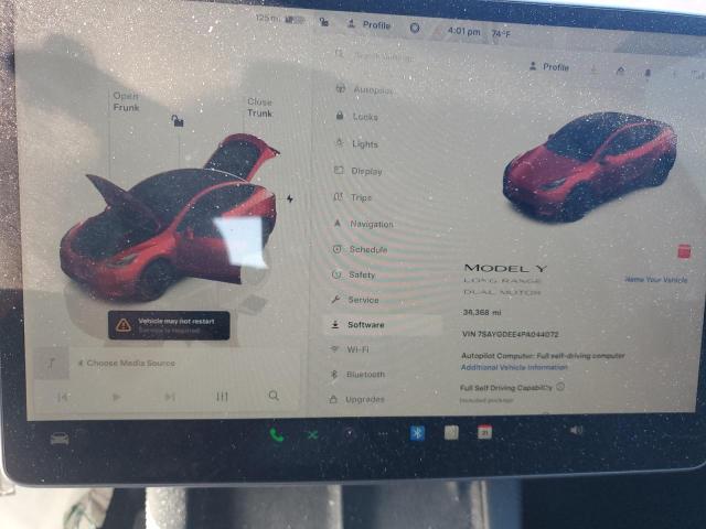2023 TESLA MODEL Y 7SAYGDEE4PA044072