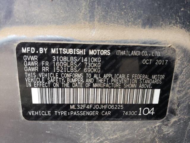 2018 MITSUBISHI MIRAGE G4 - ML32F4FJ0JHF06225