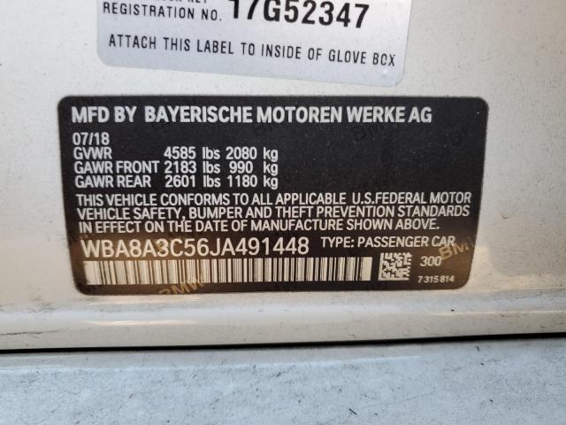 2018 BMW 320 XI - WBA8A3C56JA491448
