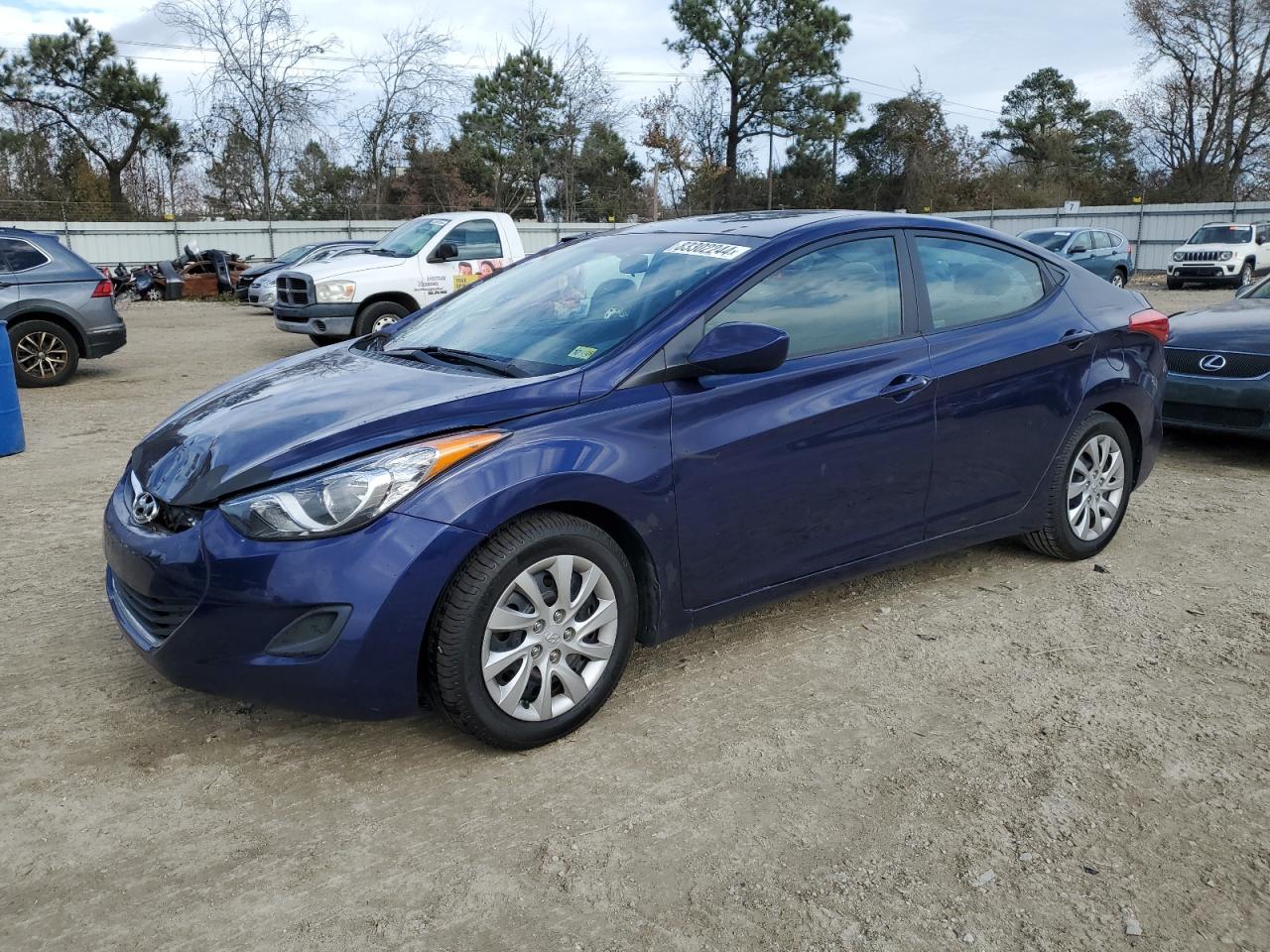 Lot #3028387843 2012 HYUNDAI ELANTRA GL