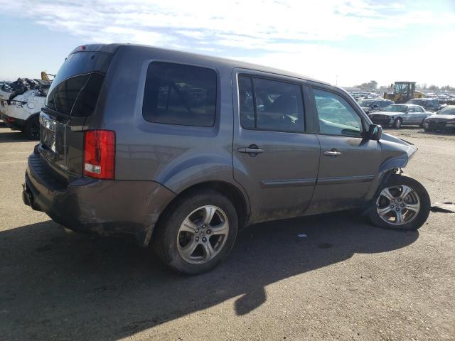 HONDA PILOT EX 2014 charcoal  gas 5FNYF4H40EB038711 photo #4