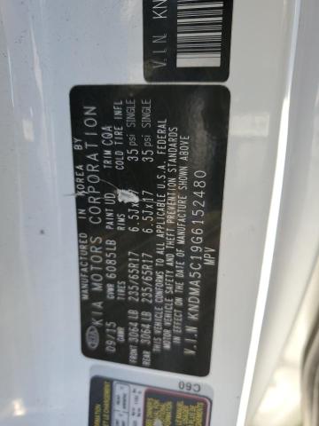 2016 KIA SEDONA L - KNDMA5C19G6152480