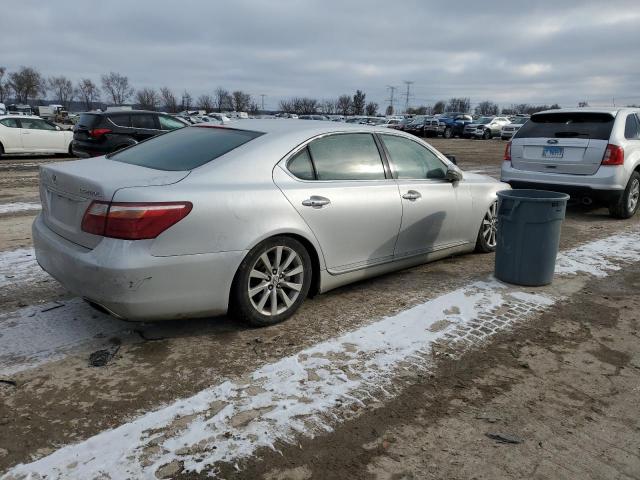 LEXUS LS 460L 2010 silver  gas JTHDL5EF5A5001764 photo #4