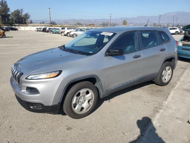 JEEP CHEROKEE S 2016 silver  gas 1C4PJLAB9GW297421 photo #1