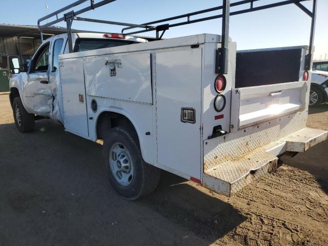 CHEVROLET SILVERADO 2013 white 4dr ext flexible fuel 1GB2KVCG3DZ340483 photo #3