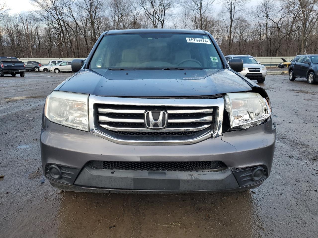 Lot #3044394846 2014 HONDA PILOT LX