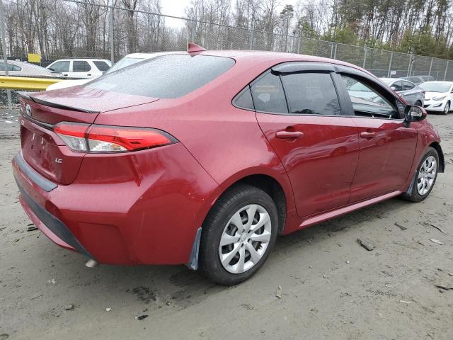 TOYOTA COROLLA LE 2022 red  gas JTDEPMAE5NJ192195 photo #4