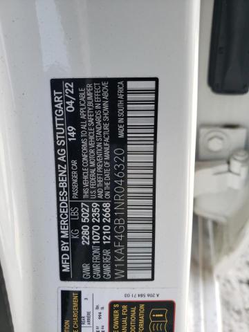 2022 MERCEDES-BENZ C 300 - W1KAF4GB1NR046320