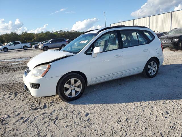 KIA RONDO BASE 2008 white  gas KNAFG525387171532 photo #1