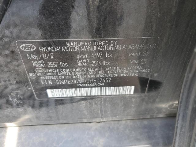 2018 HYUNDAI SONATA SE - 5NPE24AF7JH602652