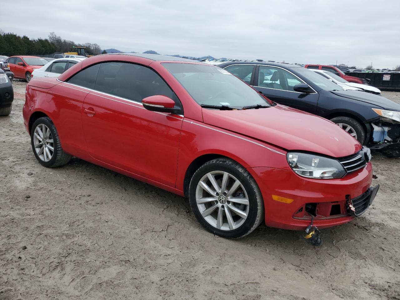 Lot #3037235494 2012 VOLKSWAGEN EOS KOMFOR