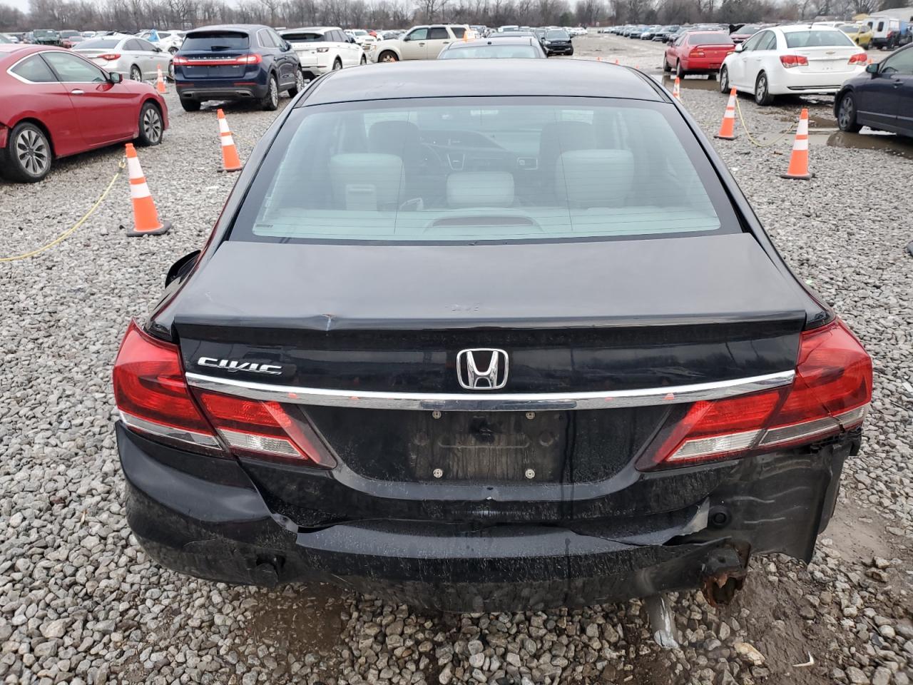 Lot #3029574151 2014 HONDA CIVIC LX