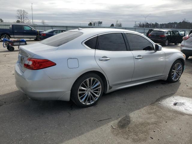 INFINITI M37 2012 silver  gas JN1BY1AP6CM333483 photo #4