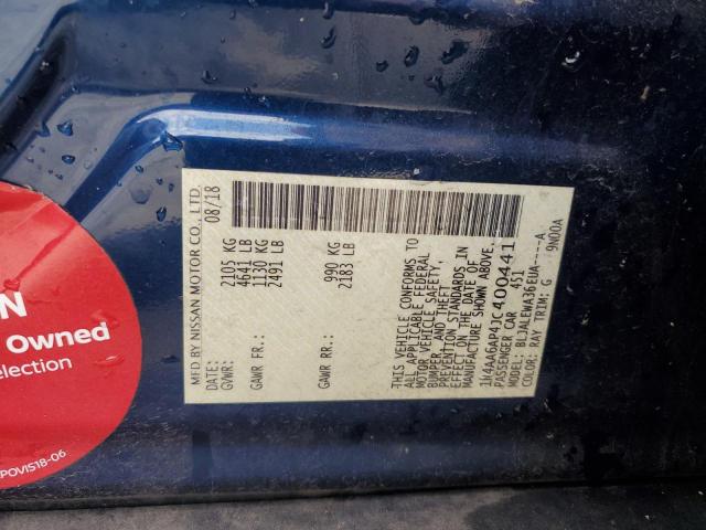 2018 NISSAN MAXIMA 3.5 - 1N4AA6AP4JC400441