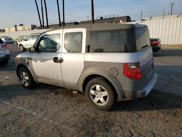 HONDA ELEMENT EX 2003 silver  gas 5J6YH18593L021346 photo #3