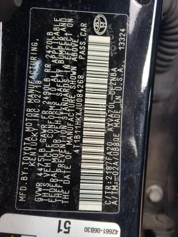 2018 TOYOTA CAMRY L - 4T1B11HKXJU084268