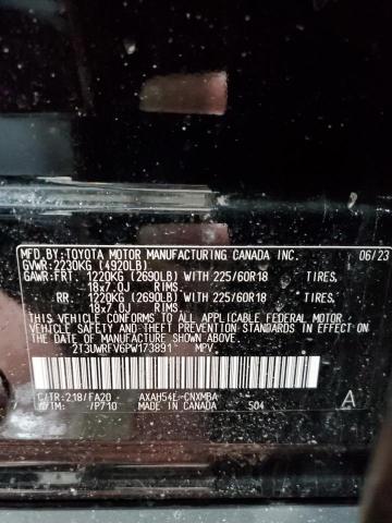 2023 TOYOTA RAV4 WOODL 2T3UWRFV6PW173891