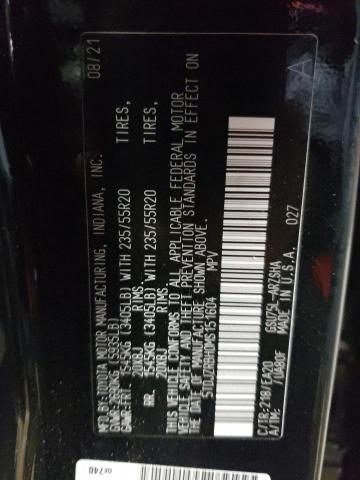 2021 TOYOTA HIGHLANDER - 5TDJZRBH0MS151604
