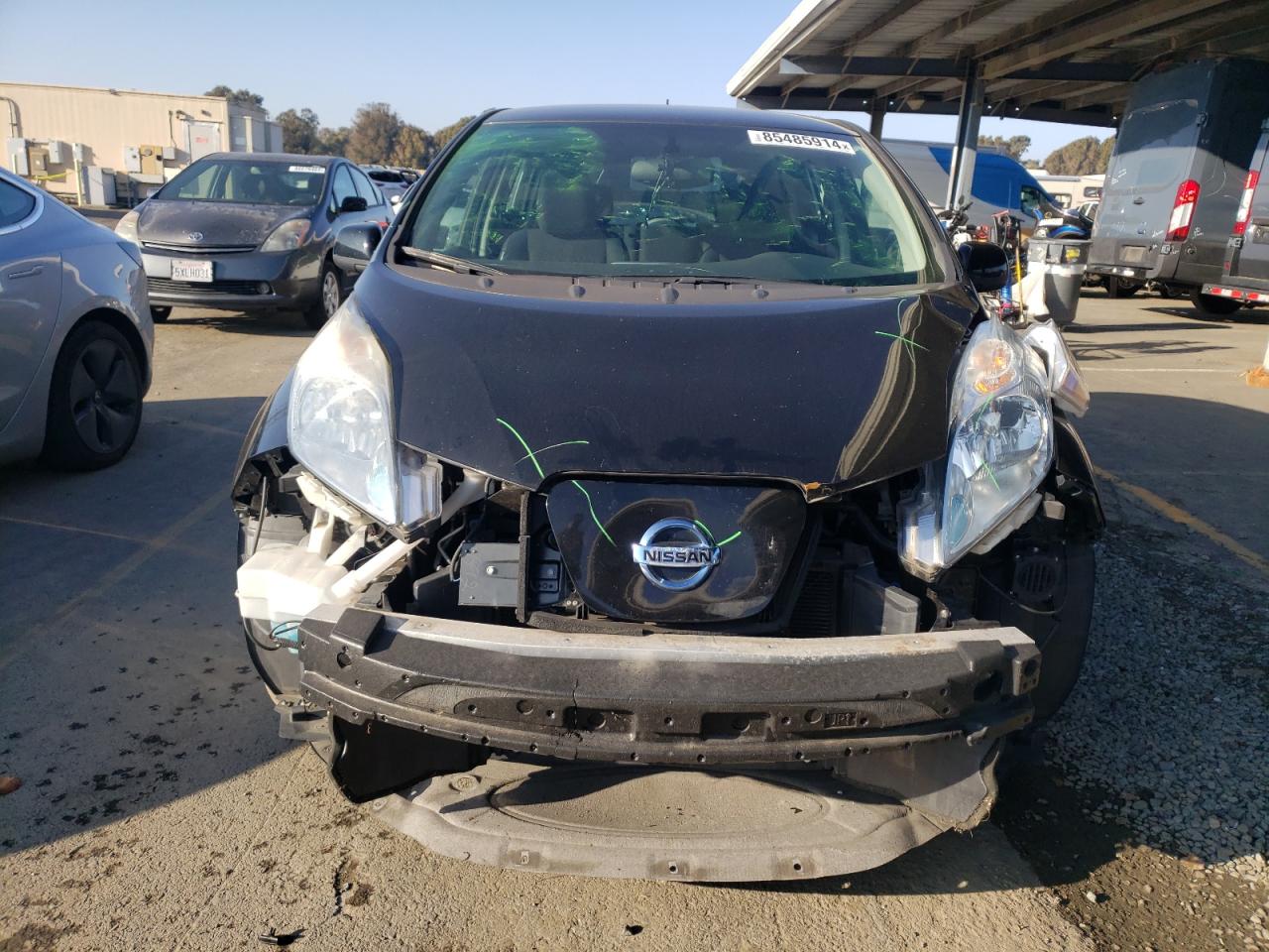 Lot #3030386497 2016 NISSAN LEAF S