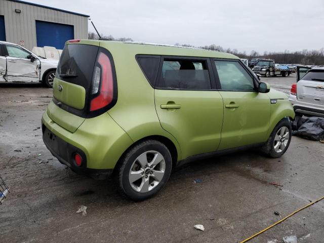 KIA SOUL 2019 green  gas KNDJN2A29K7917062 photo #4