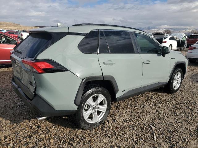 TOYOTA RAV4 XLE 2019 gray  hybrid engine 2T3RWRFV2KW045453 photo #4