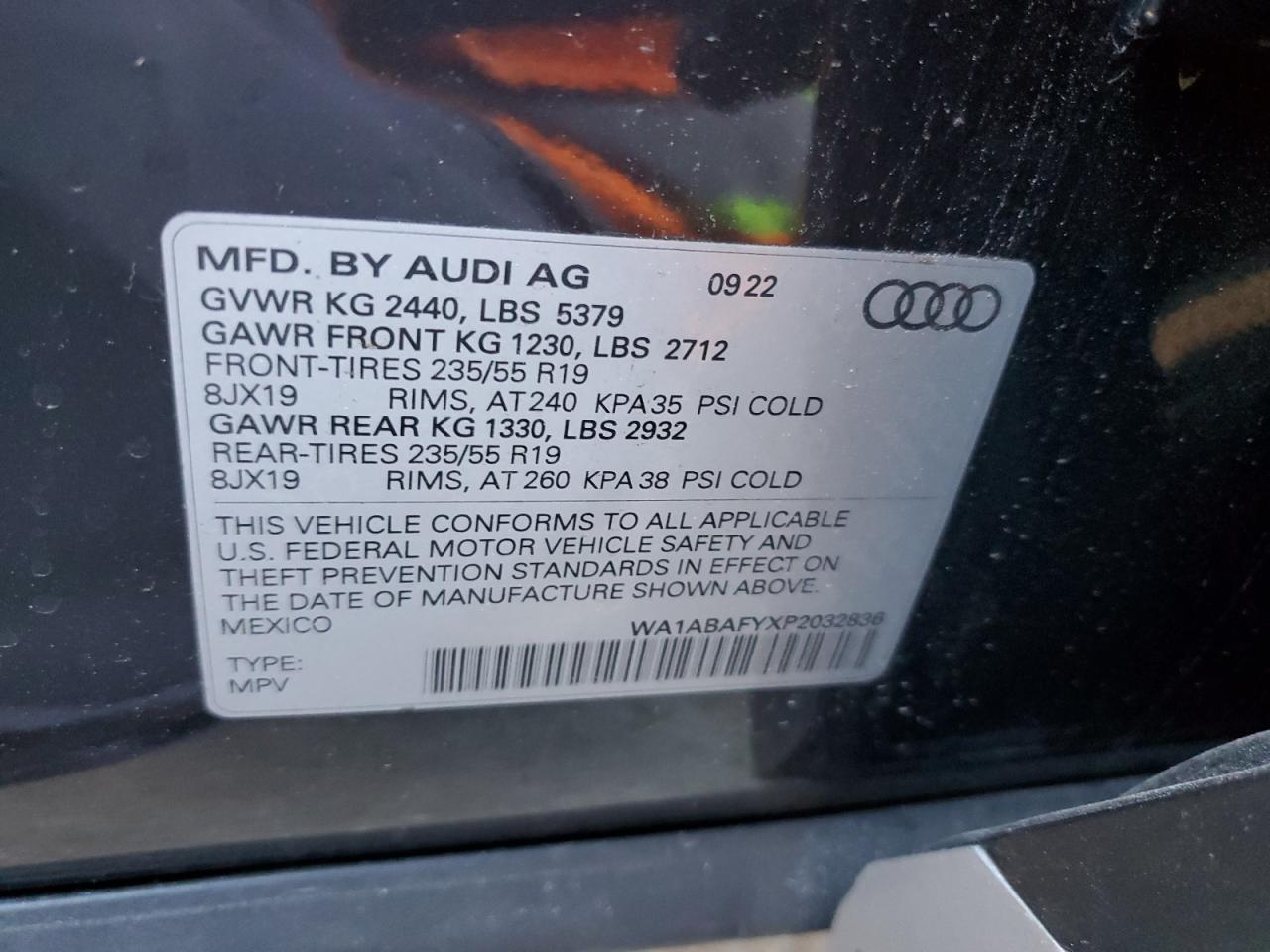 Lot #3025925946 2023 AUDI Q5 PREMIUM