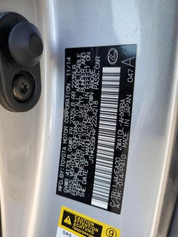 2015 LEXUS CT 200 JTHKD5BH4F2224218