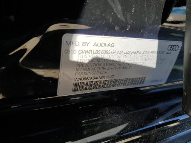 2020 AUDI A8 L WAU8EAF84LN014527