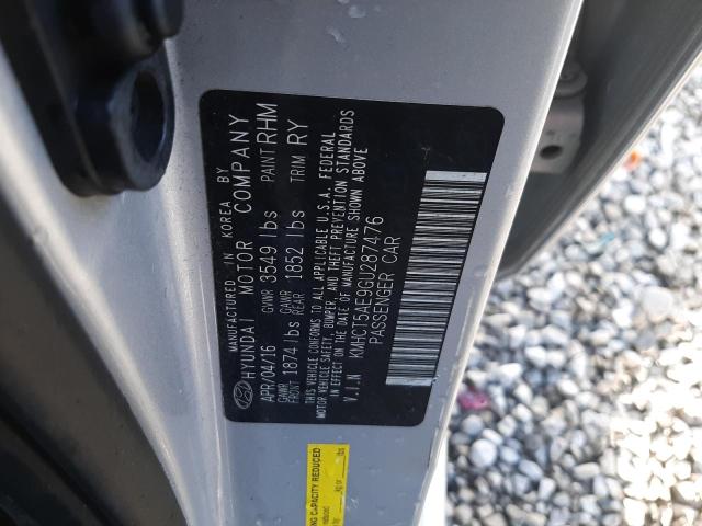2016 HYUNDAI ACCENT SE - KMHCT5AE9GU287476
