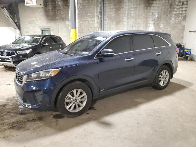 KIA SORENTO L 2019 blue  gas 5XYPGDA32KG439241 photo #1