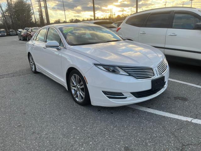 LINCOLN MKZ 2015 white sedan 4d gas 3LN6L2GK5FR618763 photo #1