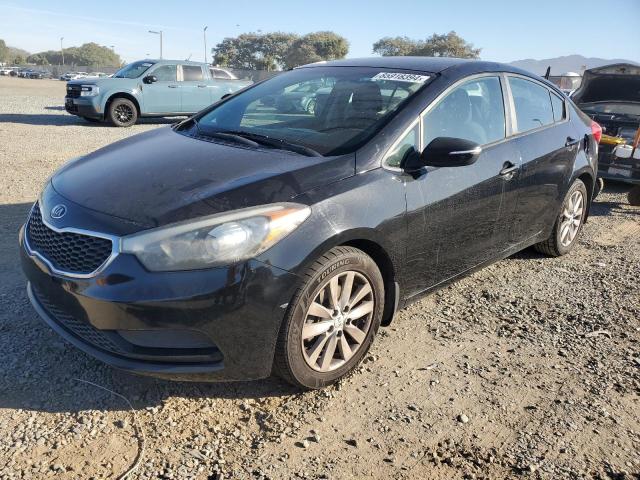 KIA FORTE LX 2014 black sedan 4d gas KNAFX4A65E5101493 photo #1