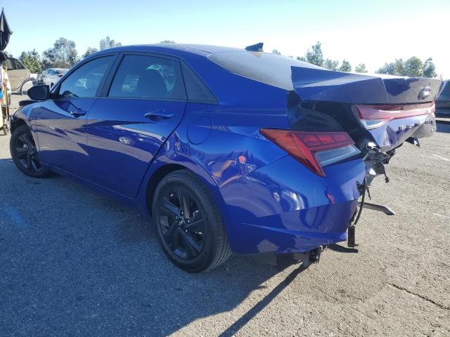 HYUNDAI ELANTRA BL 2023 blue  hybrid engine KMHLM4AJ8PU039899 photo #3