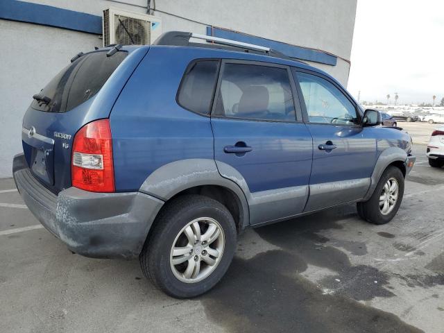 HYUNDAI TUCSON SE 2008 blue 4dr spor gas KM8JN72D78U877132 photo #4